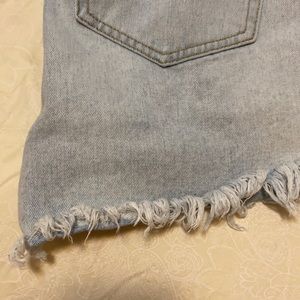 high waist mom shorts